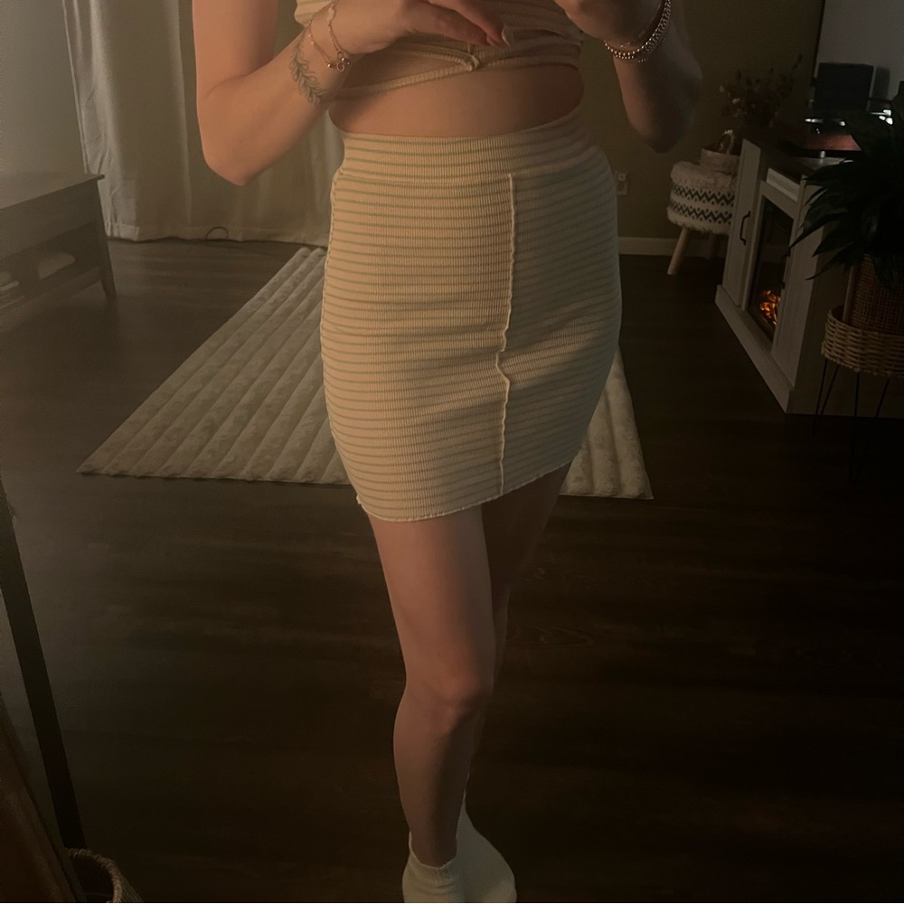 NWT Ooh La Luxe Free Me mini skirt (part of a set)
